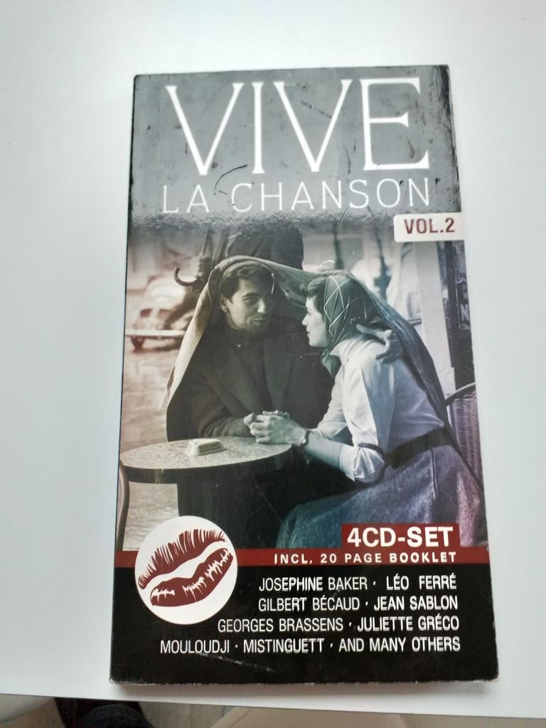 4 delige CD FRANSE CHANSONS, Ophalen