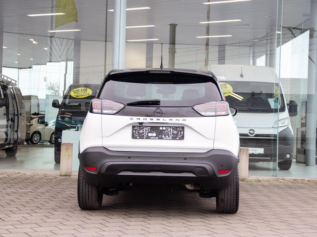 Opel Crossland GS 1.2T AT6 130PK |APPLE CARPLAY|CAMERA|, Automaat, Parkeersensor, Wit, 130 pk