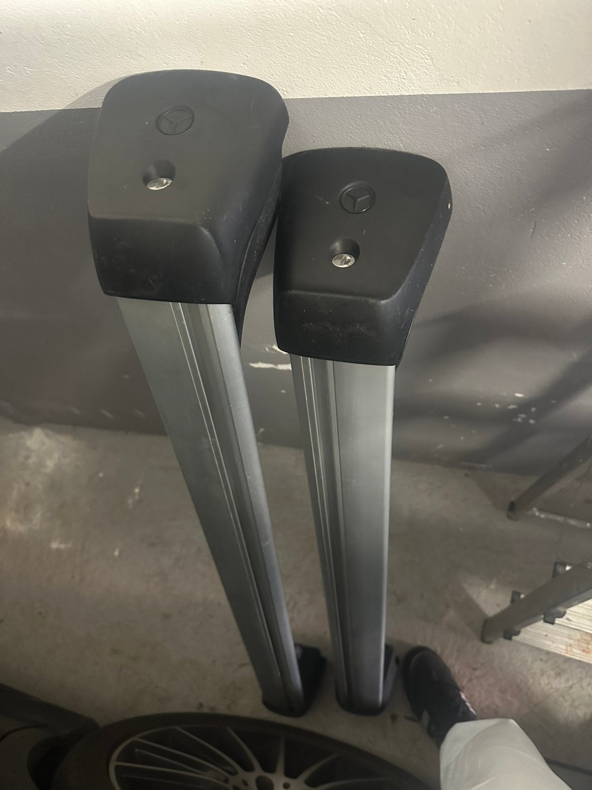 Barres de toit pour Mercedes Classe C, Enlèvement, Utilisé