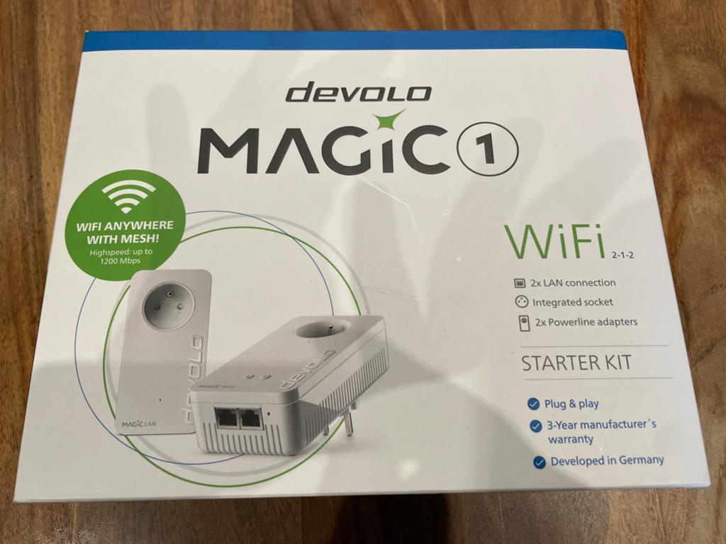 Devolo Magic 1 Wifi starter kit, Enlèvement ou Envoi, Comme neuf