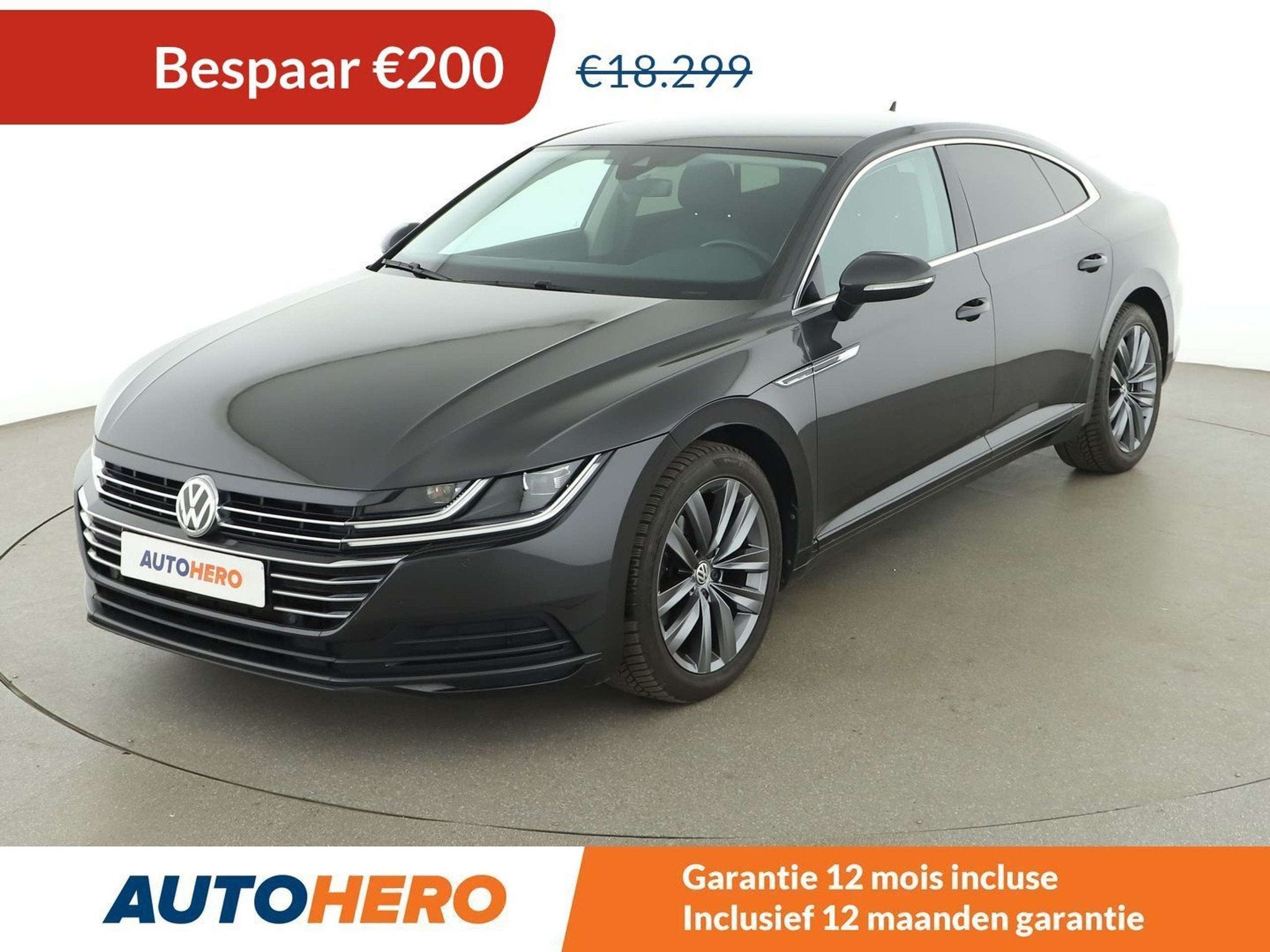 Volkswagen Arteon 2.0 TDI (bj 2018), Auto's, Voorwielaandrijving, Adaptive Cruise Control, 5 deurs, 1614 kg