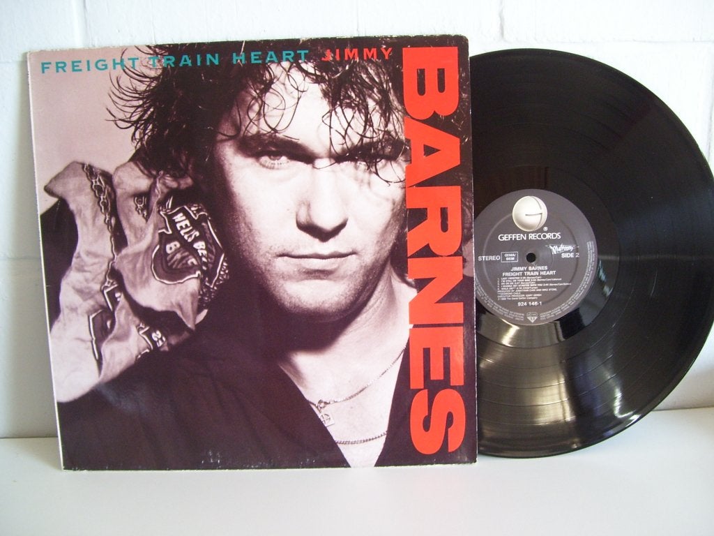 JIMMY BARNES  freight train heart, Cd's en Dvd's, Vinyl | Rock, LP, Ophalen of Verzenden, Zo goed als nieuw, Classic Rock