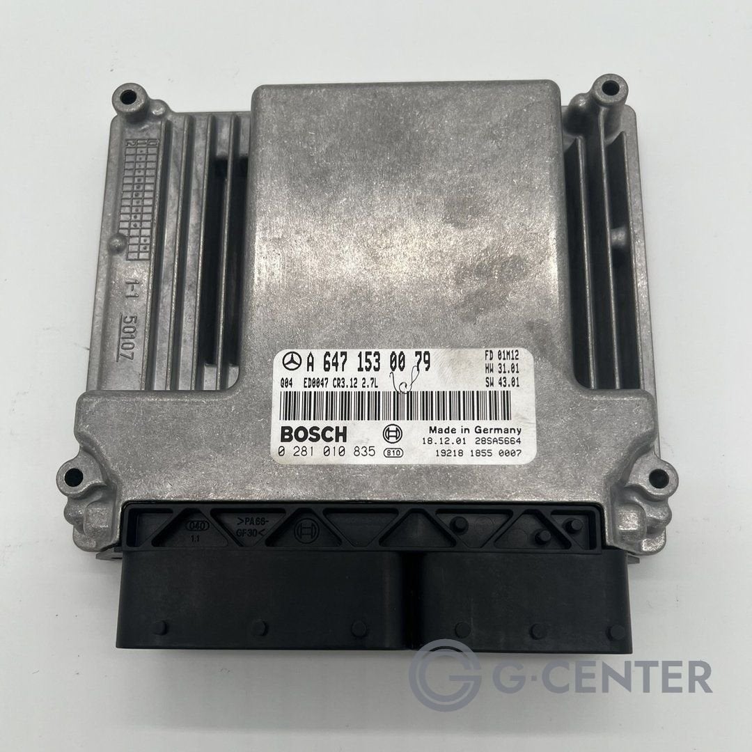 Calculateur moteur Mercedes-Benz ECU A6471530079 Bosch 02810, Utilisé, -, BOVAG membre, -