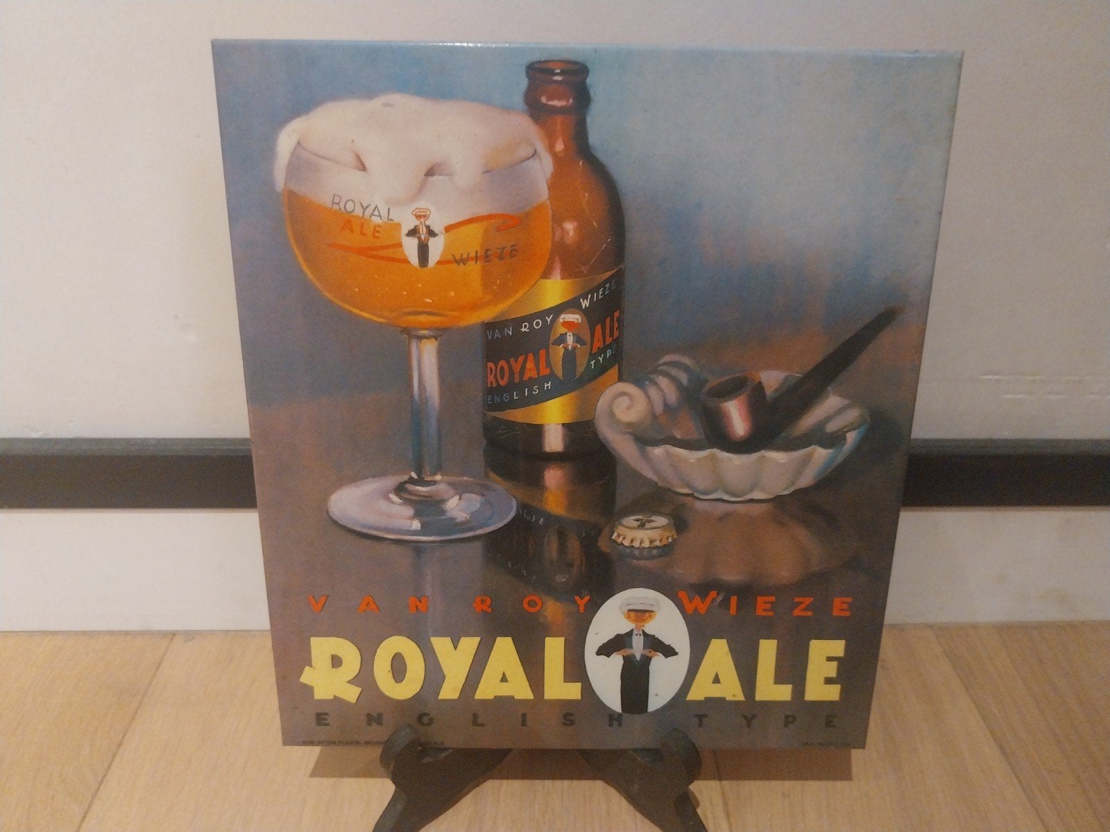 reclamebordje royal ale, Ophalen of Verzenden