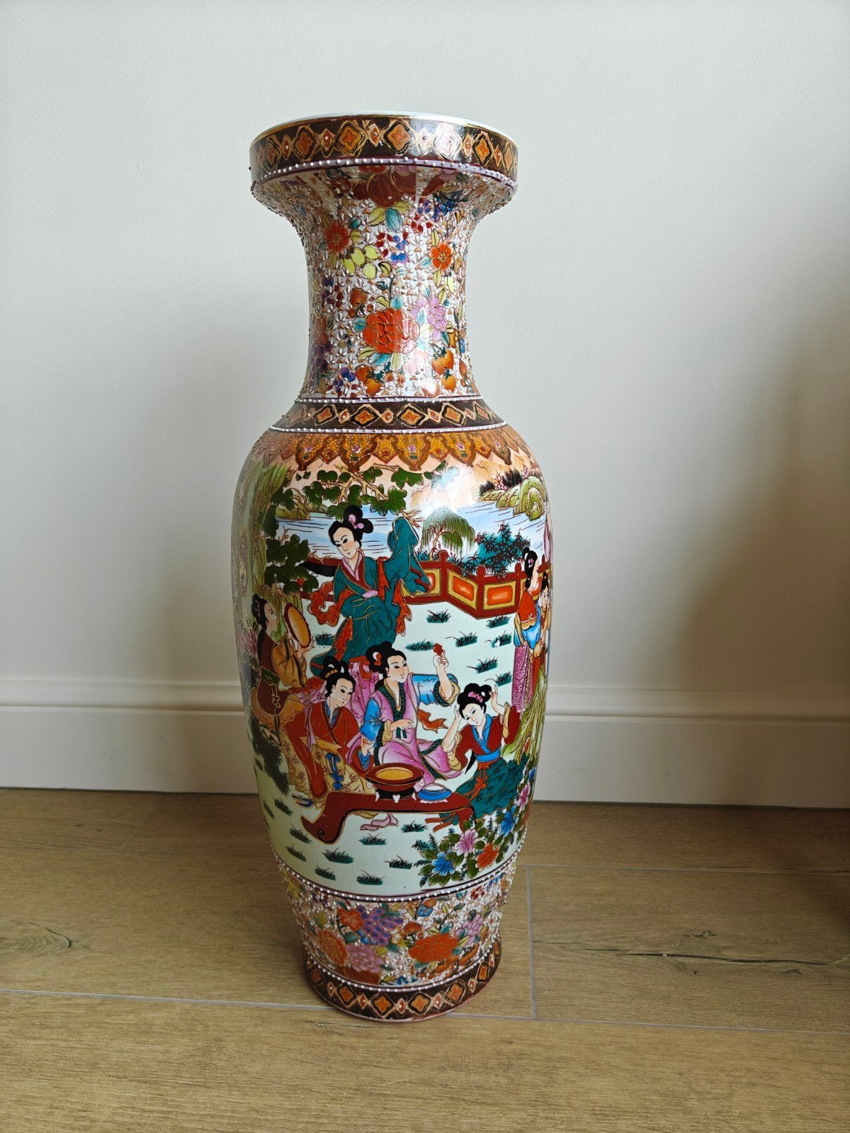 chinese vaas, Ophalen