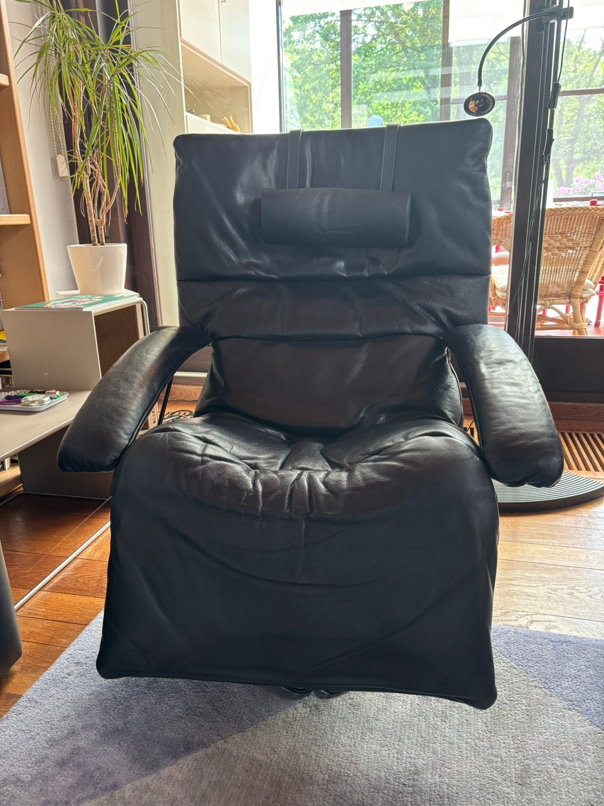 Jori relaxzetel, Ophalen, Gebruikt, Leer, 75 tot 100 cm