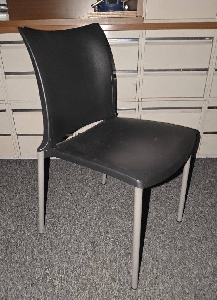 Kusch+Co Hola 2200 (6 stoelen), Huis en Inrichting, Stoelen, Ophalen, Zwart, Vijf, Zes of meer stoelen, Kunststof