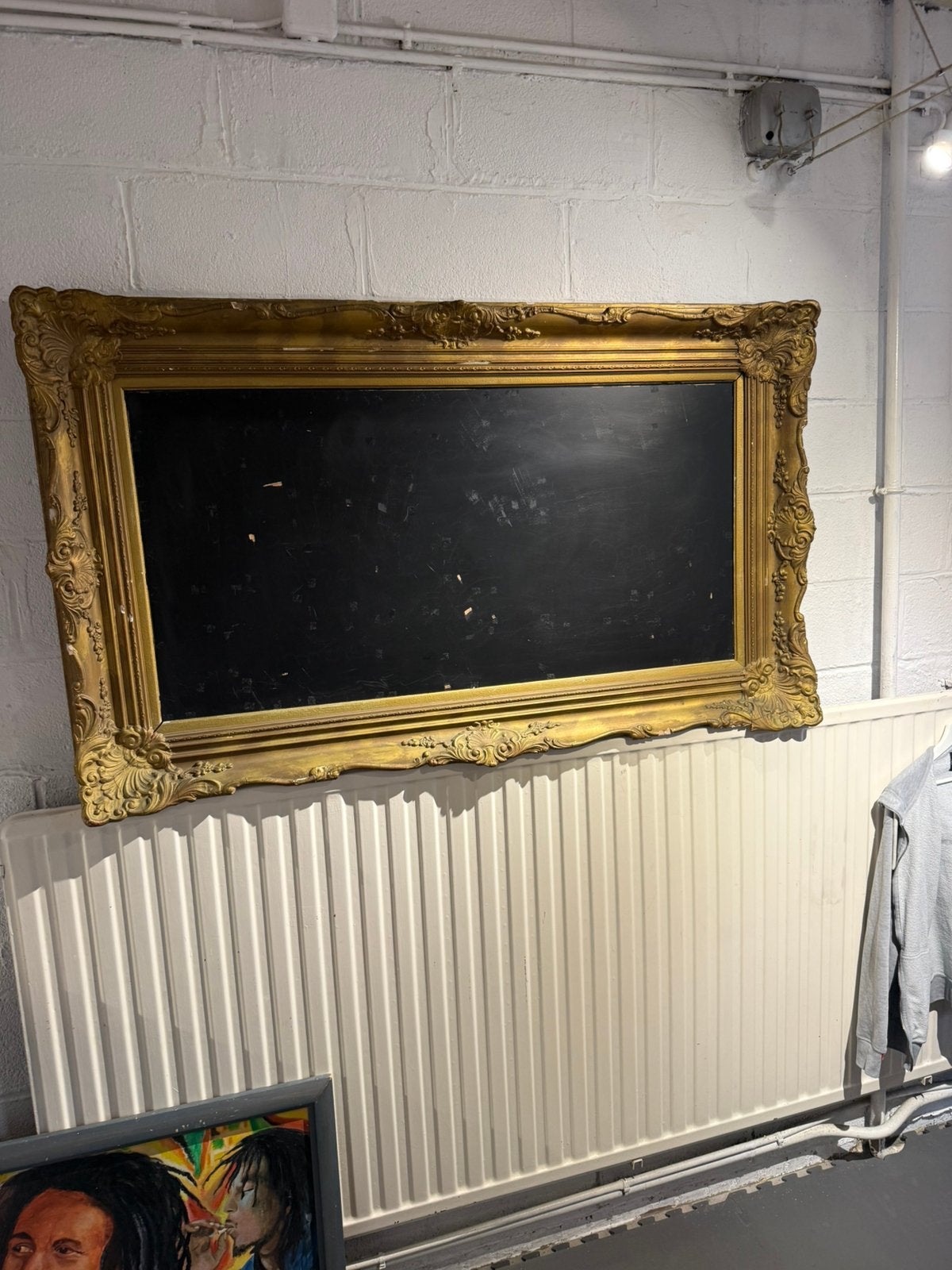 Cadre ancien, Fait main, 85 cm, Enlèvement, Utilisé