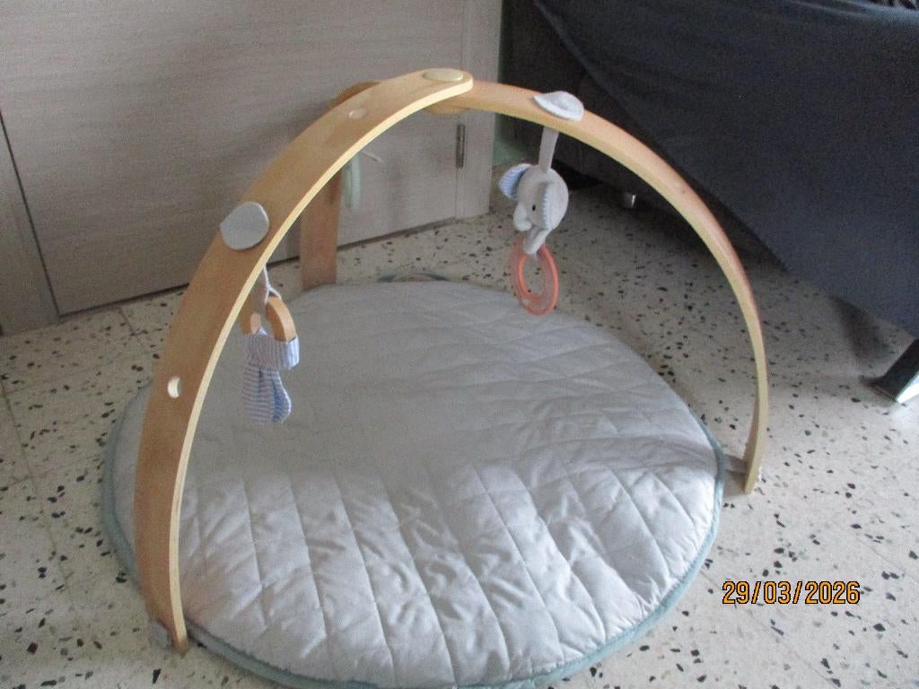 Tapis d'éveil Cozy Spot Ingenuity avec arche de jeux, Enlèvement ou Envoi, Comme neuf, Autres types