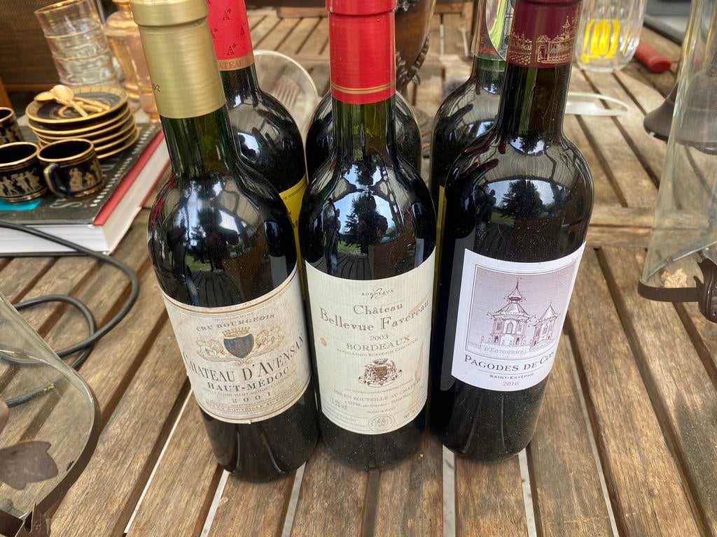 Lot wijn , 35 flessen, Verzamelen, Ophalen, Zo goed als nieuw, Champagne