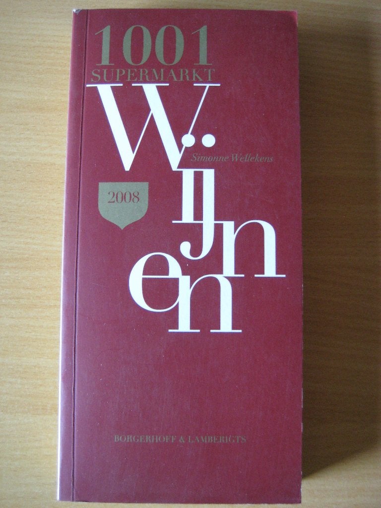 1001 supermarktwijnen 2008, Gelezen, Overige typen, Ophalen of Verzenden, Simone Wellekens