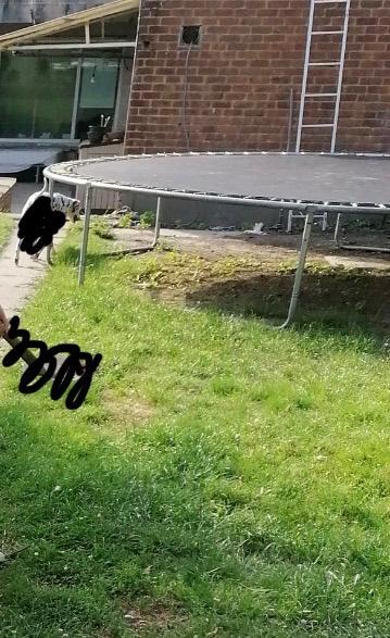 Trampoline, Ophalen, Gebruikt