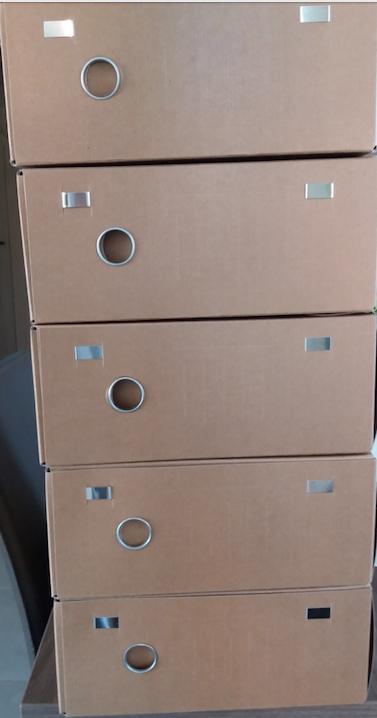 Archiefdoos (5 stuks), Enlèvement, Comme neuf