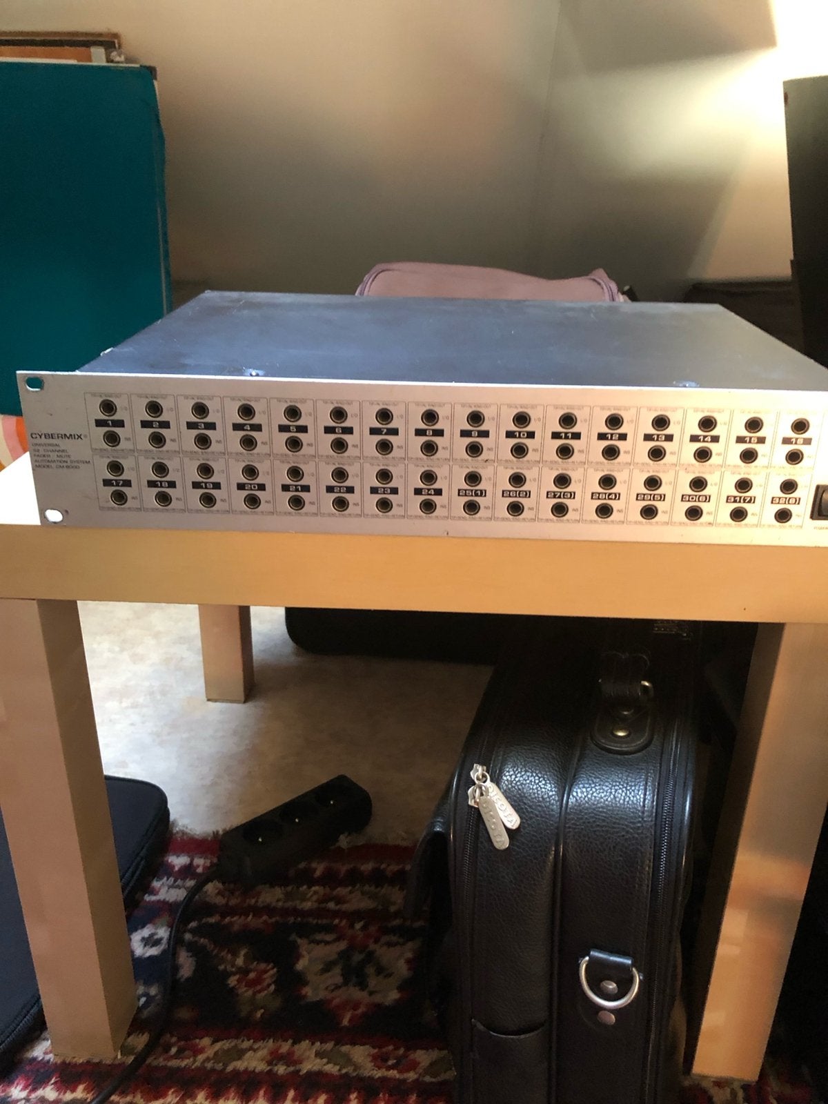 Behringer Cibermix CM8000, Ophalen, Gebruikt