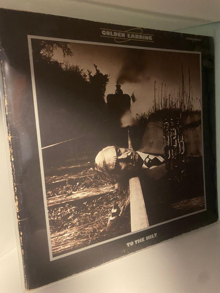 Golden Earring – To The Hilt - Germany 1976, Pochette gatefold, Envoi, Utilisé