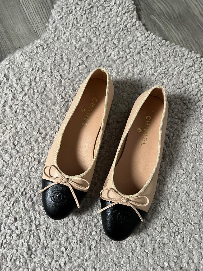 Chanel muiltjes mt 40, Kleding | Dames, Schoenen, Ophalen, Beige, Ballerina's, Zo goed als nieuw