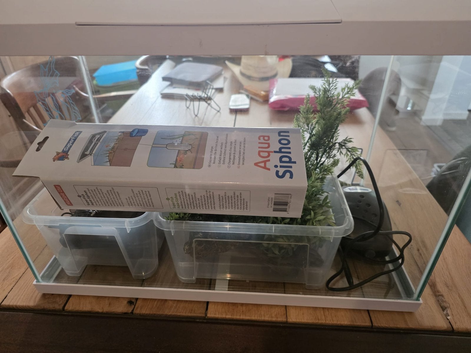Aquarium en toebehoren, Dieren en Toebehoren, Ophalen, Gebruikt