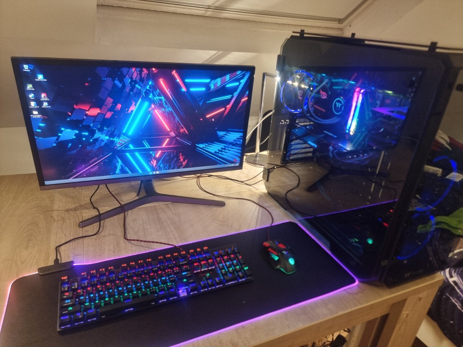 Set-up Gaming I9 9900k RTX 2080 4K Screen 32 Go Ram, Computers en Software, Ophalen of Verzenden, Gaming