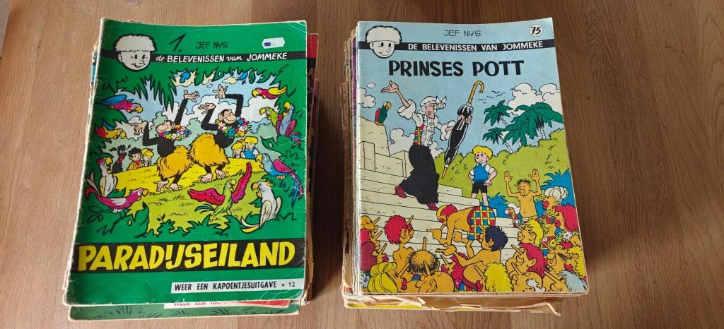 Jommeke - 107 albums, Boeken, Stripverhalen, Gelezen, Jef Nys., Ophalen of Verzenden, Meerdere stripboeken