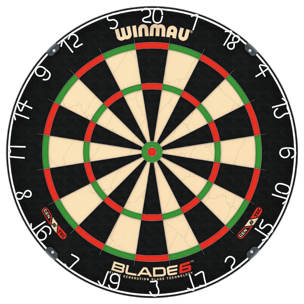 Winmau Blade 6 bij ons voorlopig nog aan 65 euro/stuk., Ophalen, Nieuw, Dartbord