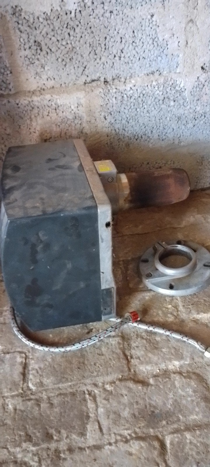 Brûleur mazout ACV, Enlèvement