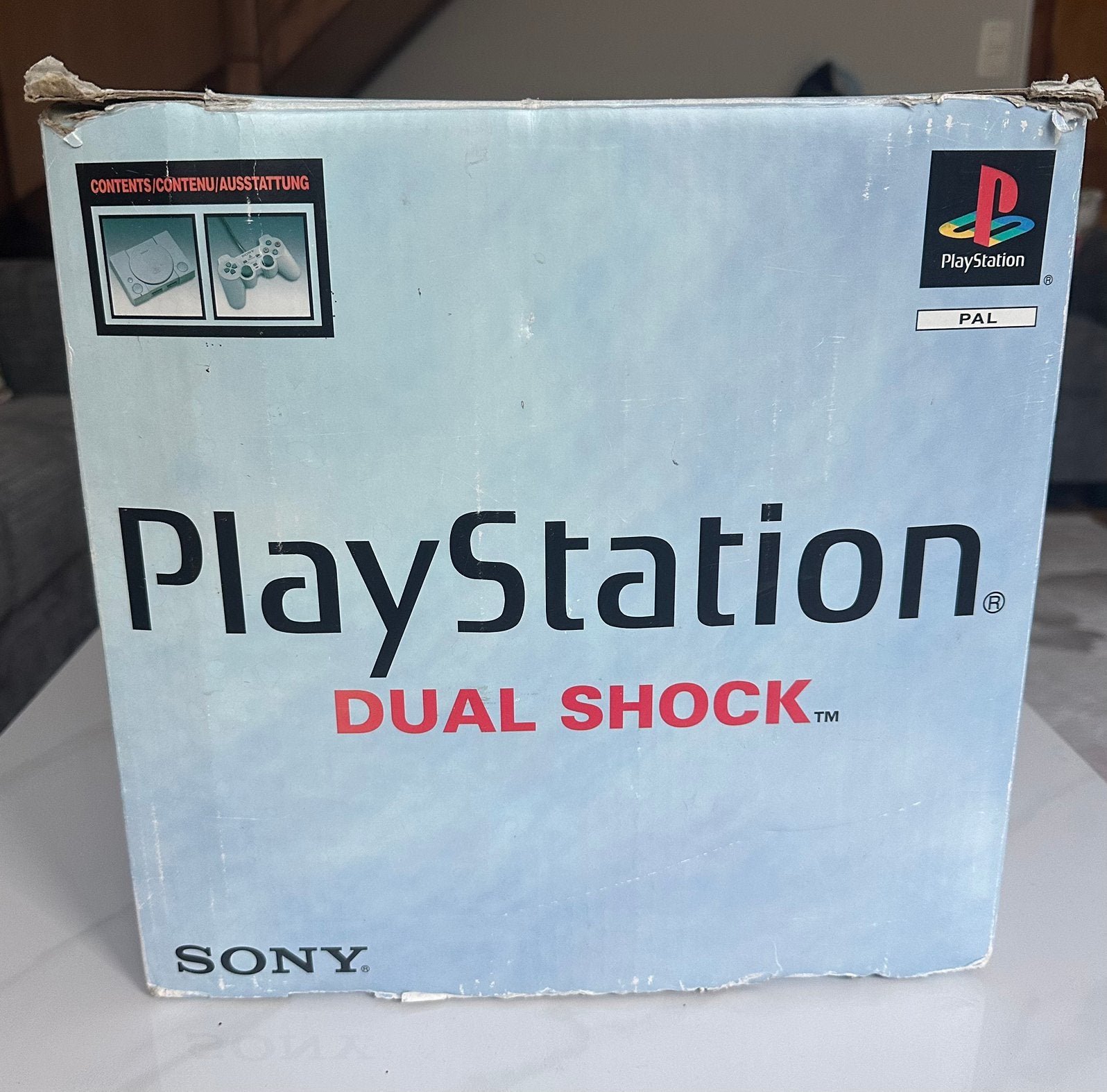 PlayStation 1 PS1 complète dans sa boîte (CIB) + 2 manettes, Enlèvement ou Envoi, Utilisé, Avec 2 manettes, Avec carte mémoire