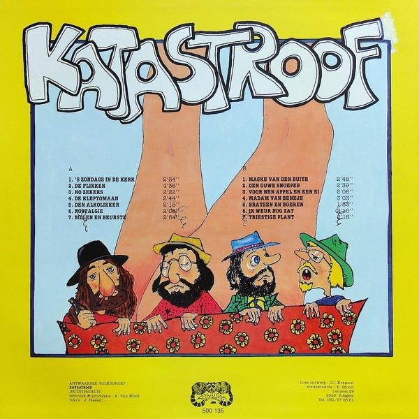 Katastroof – De Zuipschuit, CD & DVD, Vinyles | Néerlandophone, Utilisé, Pochette photo, Avec pochette intérieure, Avec livret