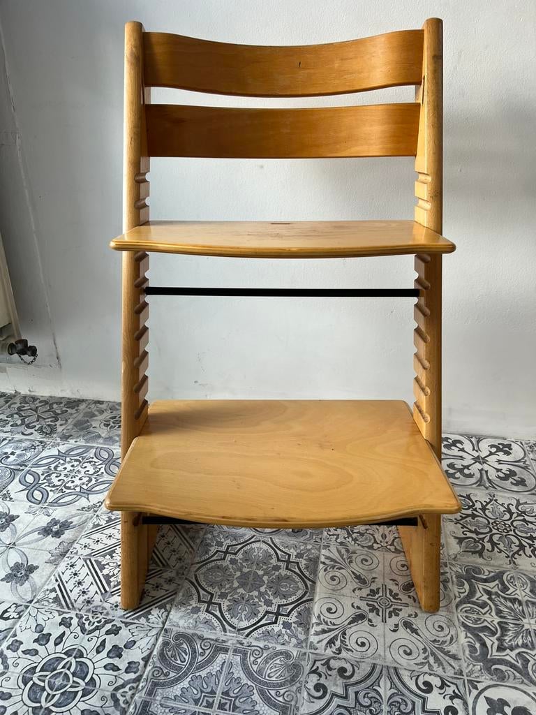 Chaise pour enfant Stokke Tripp Trapp, bois de chêne, Enfants & Bébés, Chaises pour enfants, Enlèvement ou Envoi