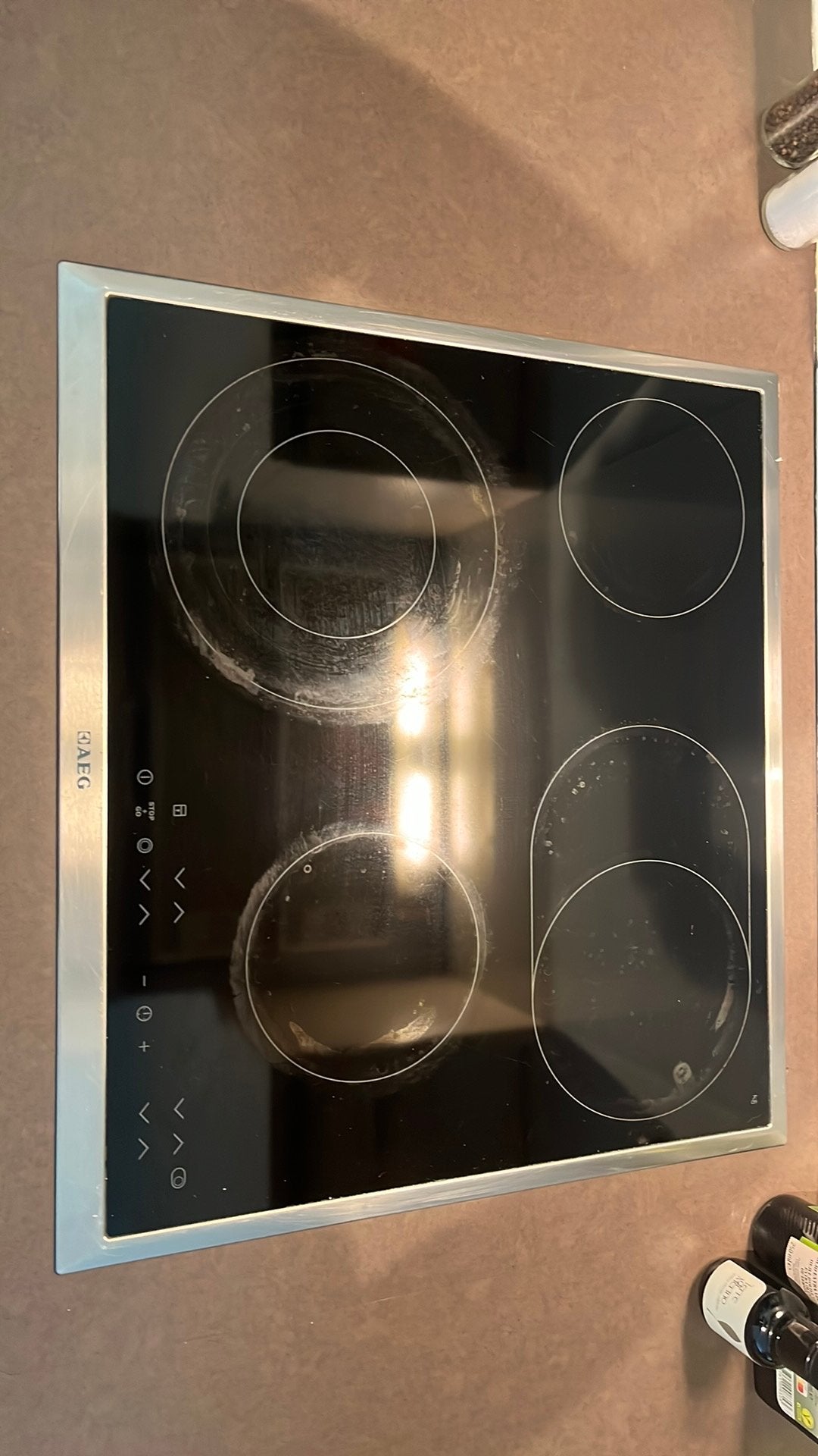 Cuisinière électrique AEG 60 cm, Enlèvement, Comme neuf