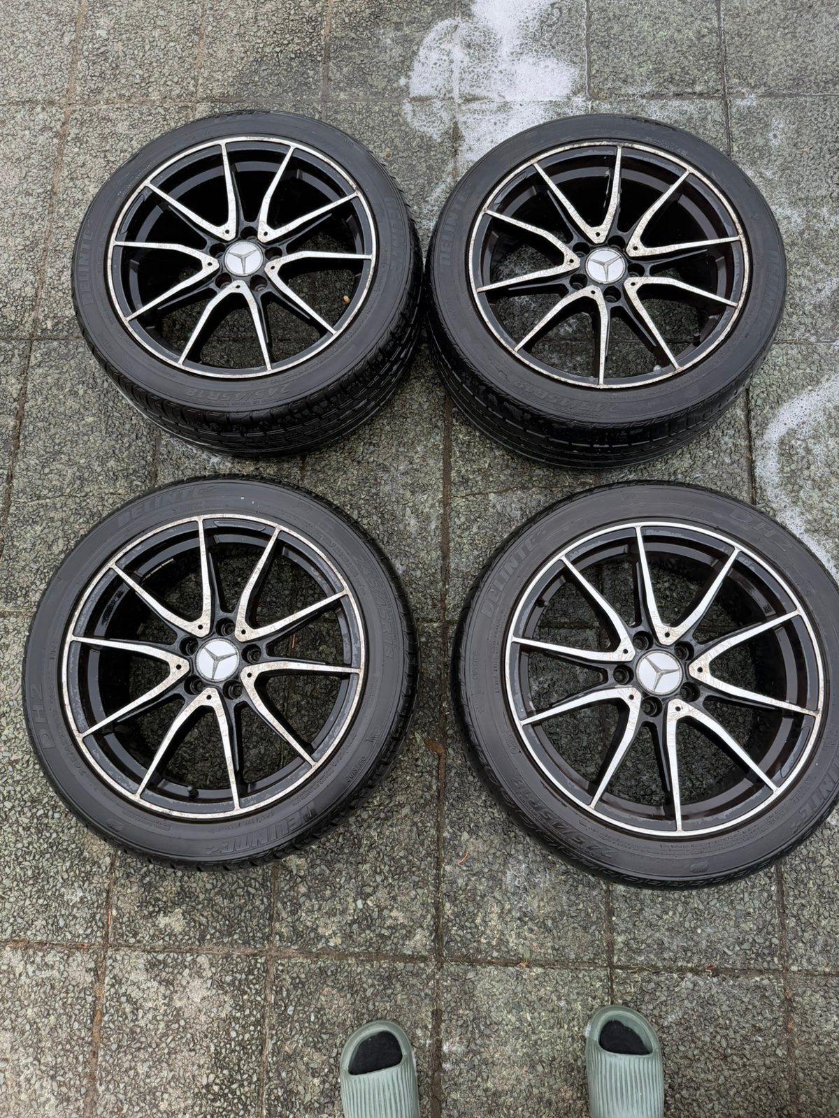 Mercedes 245/45zr18 100, Autos : Pièces & Accessoires, Pneus & Jantes, Pneus et Jantes, 4 Saisons, 18 pouces, Enlèvement