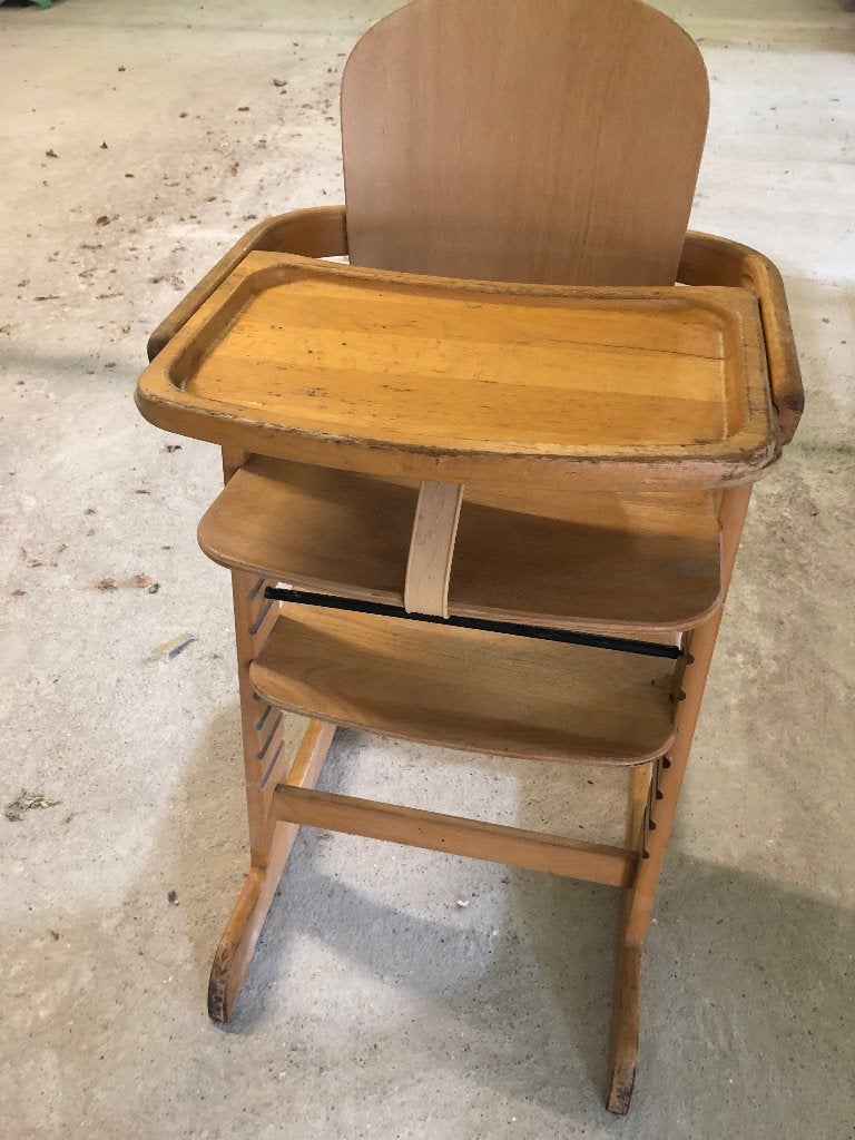 Houten Babystoel, Kinderen en Baby's, Kinderstoelen, Ophalen