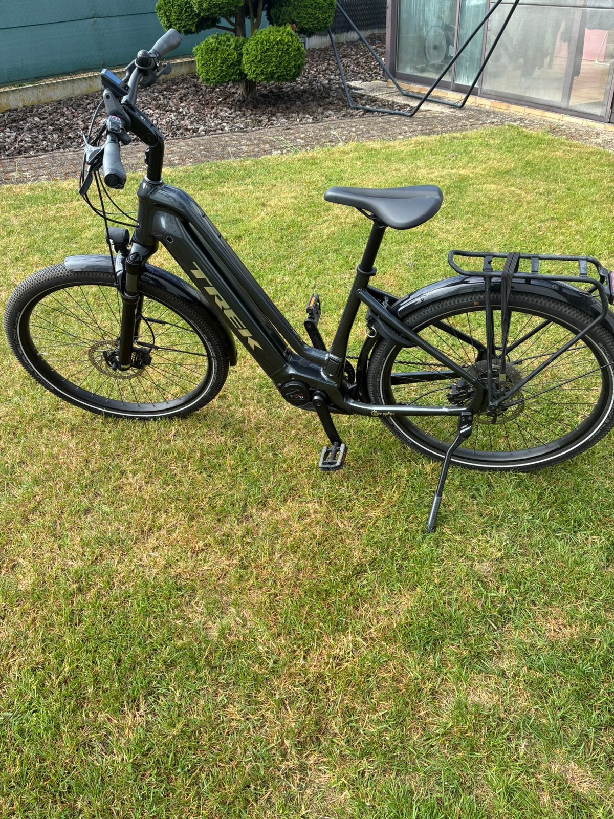 Trek alliant+ 7 lowstep maat medium., Fietsen en Brommers, Ophalen, Zo goed als nieuw