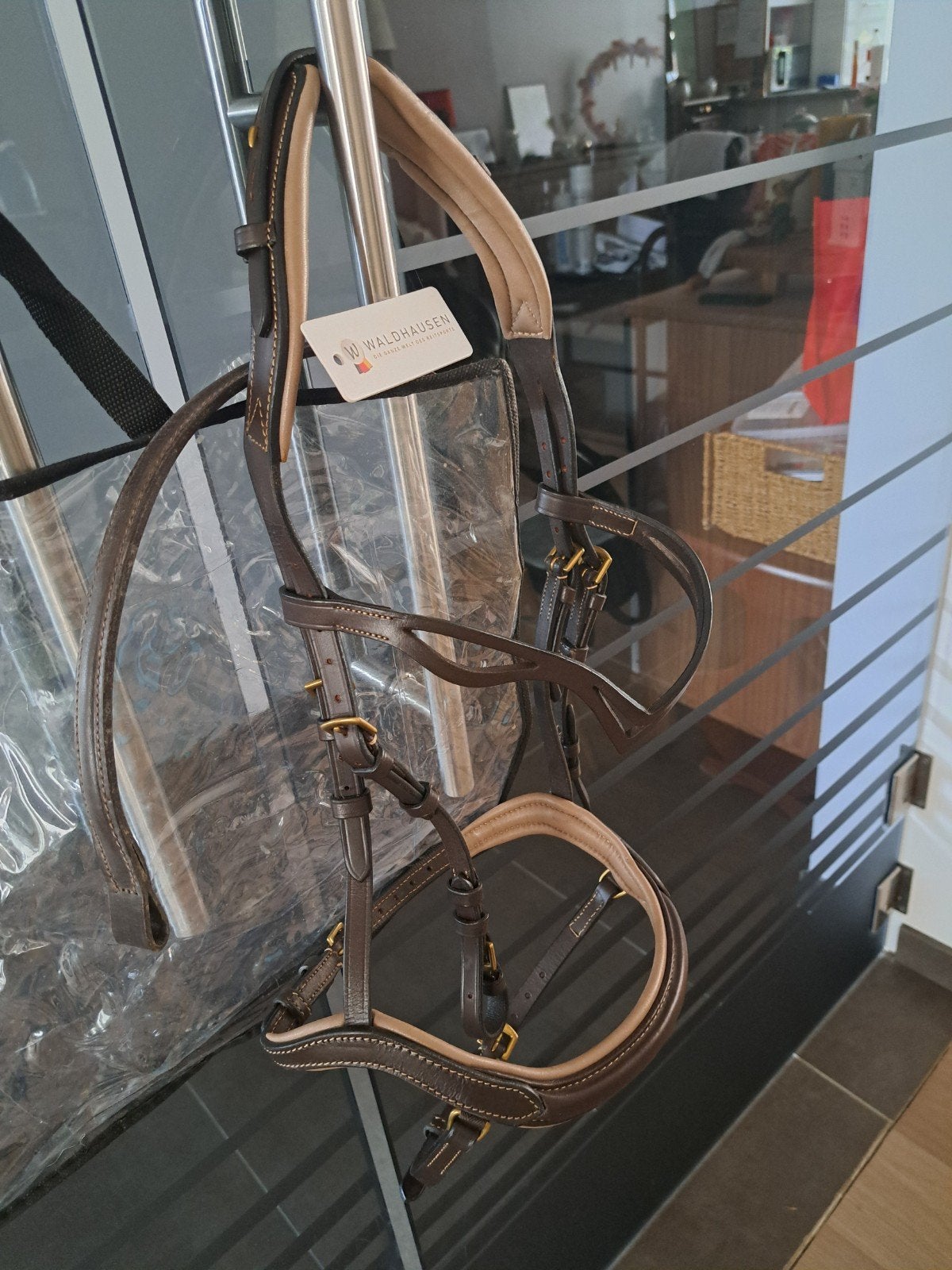 Hoofdstel anatomic, Dieren en Toebehoren, Paarden en Pony's | Hoofdstellen en Tuigage, Hoofdstel, Overige disciplines, Bruin, Nieuw