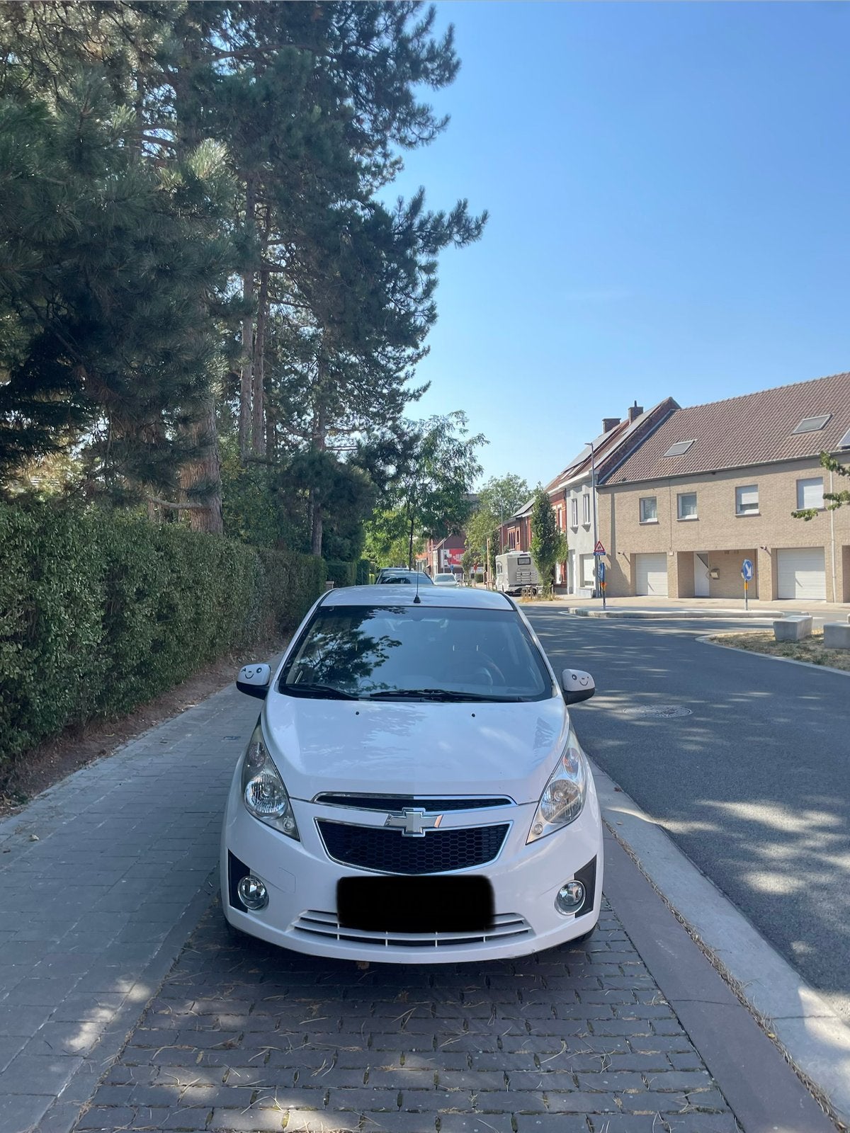 Chevrolet Spark 2012 Airco Benzine, Autos, Achat, Boîte manuelle, 5 portes, Spark