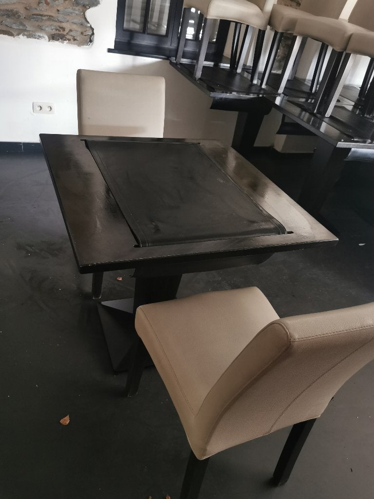 chaises d'interieurs, Simili cuir blanc, Enlèvement, Cinq, Six Chaises ou plus, Utilisé