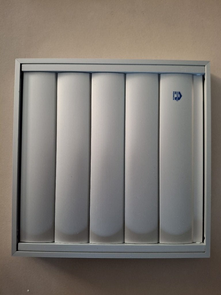 Alu verluchtingsrooster renson 210x210mm, Doe-het-zelf en Bouw, Ophalen of Verzenden, Nieuw