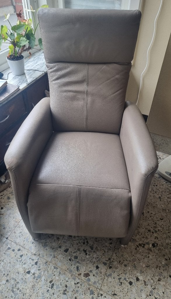 Elektrische relaxzetel, Enlèvement, Utilisé, Cuir
