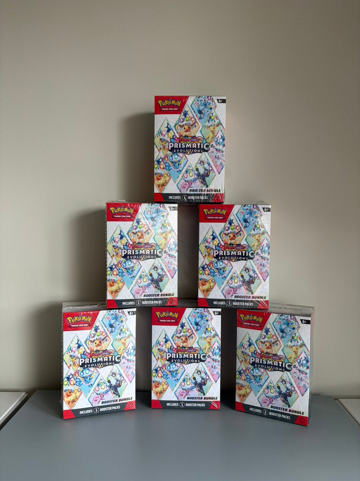 Prismatic Evolutions Booster bundle, Ophalen of Verzenden, Nieuw, Booster