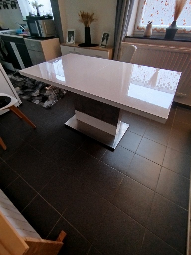 Table de salle à manger extensible, 150 à 200 cm, Cinq personnes ou plus, Comme neuf, Enlèvement