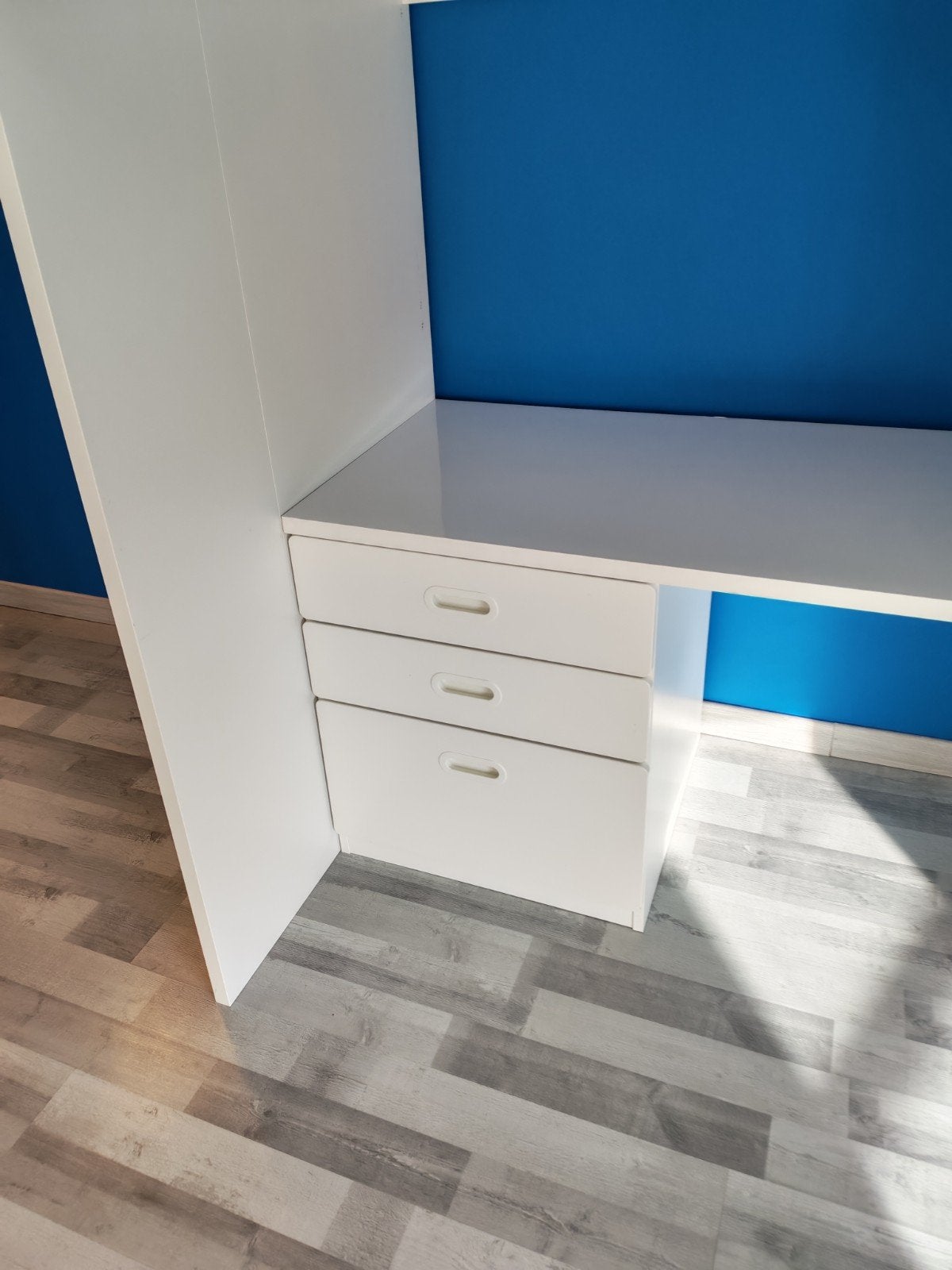 Lit complet avec bureau, Enlèvement