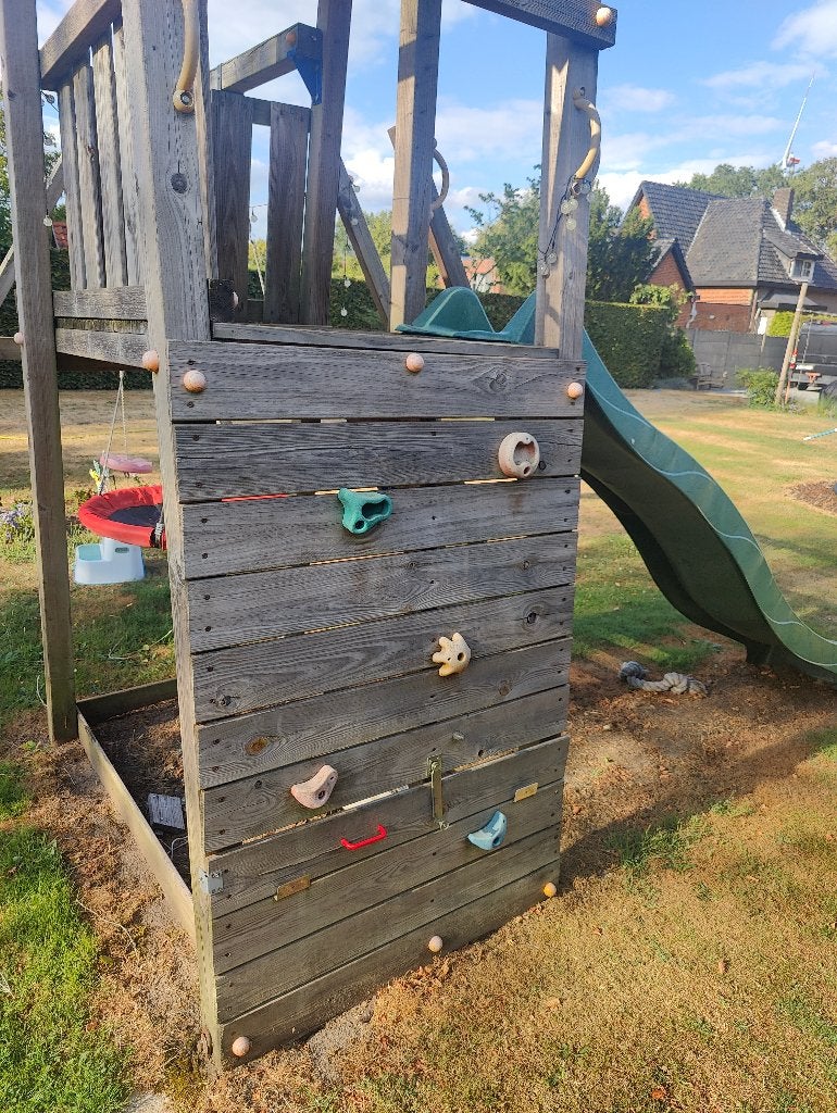 Speelhuis, Ophalen, Gebruikt, Hout