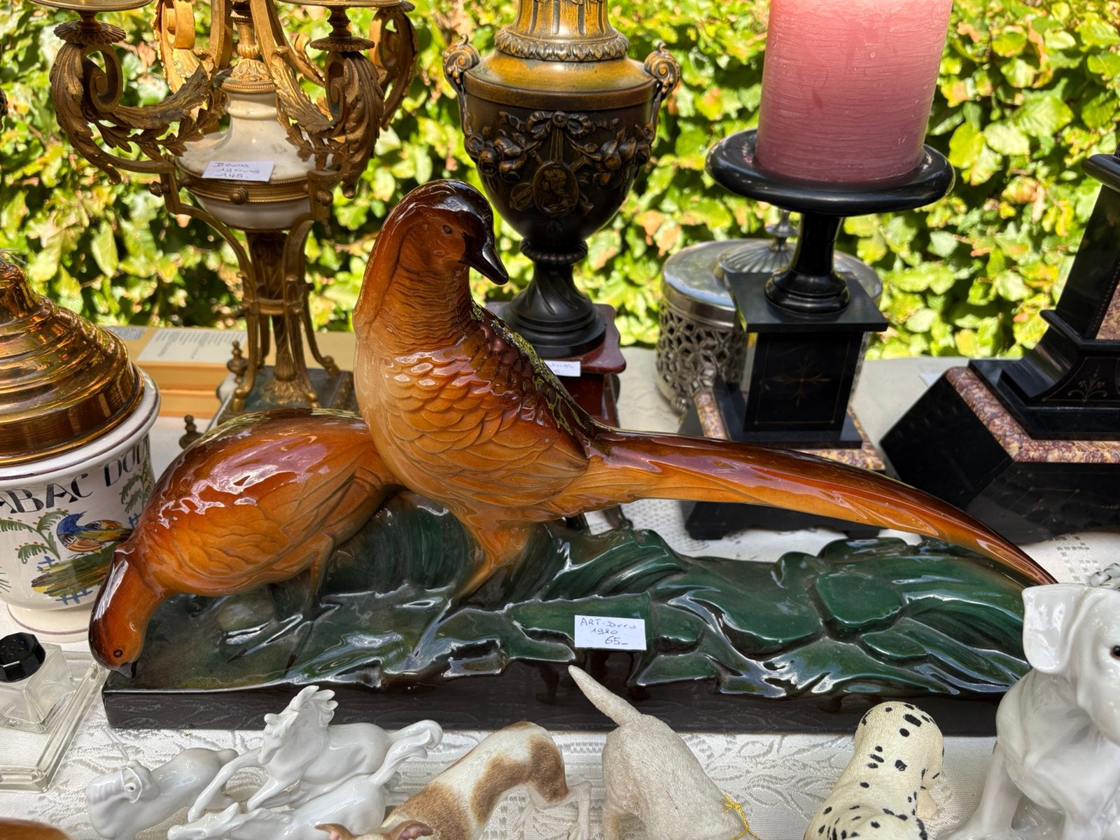 Grande statue art déco 1920, Antiquités & Art, Enlèvement