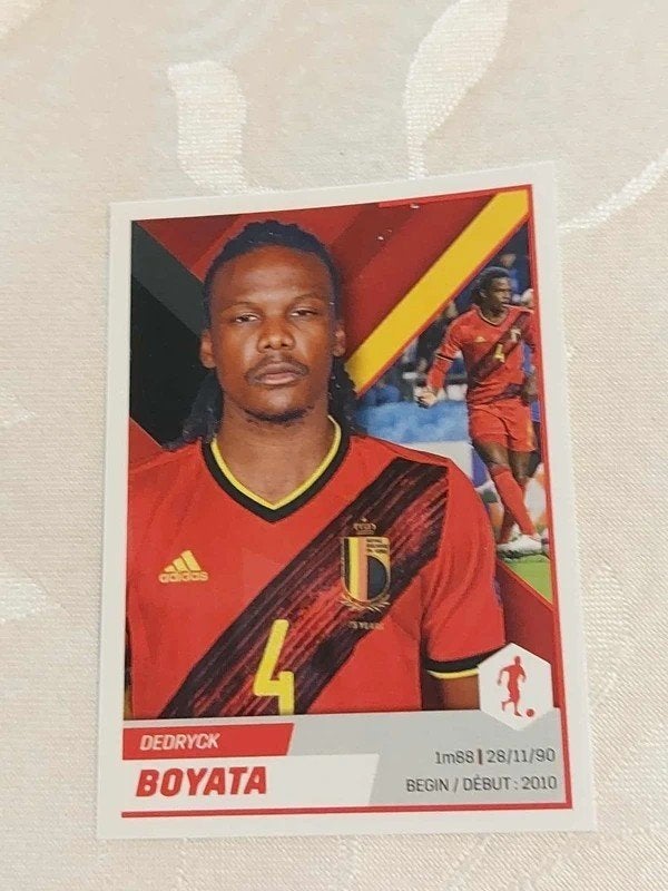 Panini / Sticker / Dedryck Boyata / Rode Duivels, Verzamelen, Ophalen of Verzenden, Nieuw, Poster, Plaatje of Sticker