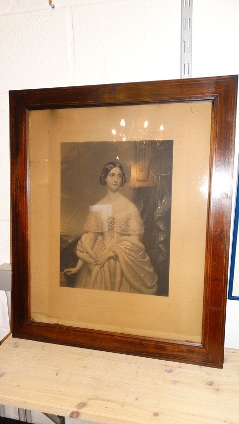 La Belle des Belles gravure., Antiek en Kunst, Kunst | Etsen en Gravures, Ophalen, Gravure