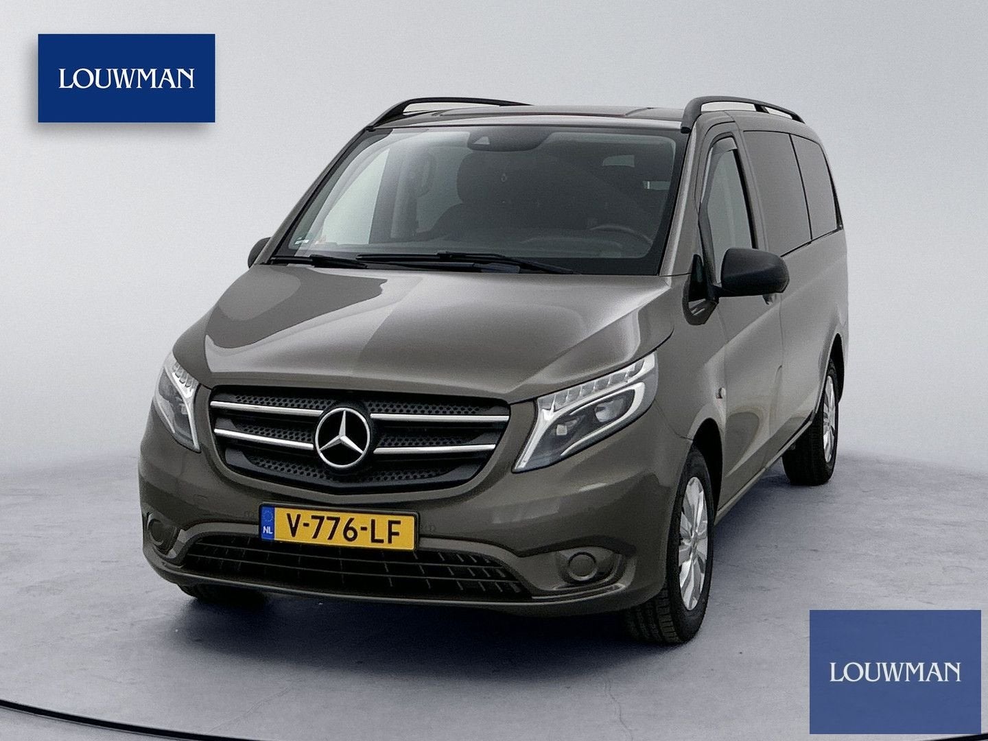 Mercedes-Benz Vito 114 CDI Lang DC Led Dubbele cabine Climat, Automaat, 158 g/km, Bruin, Mercedes-Benz