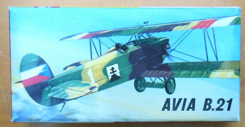 AVIA B21 KP Model 1/72ième Port 5 euro via Mondial Relay, Envoi, Neuf, 1:72 à 1:144, Avion