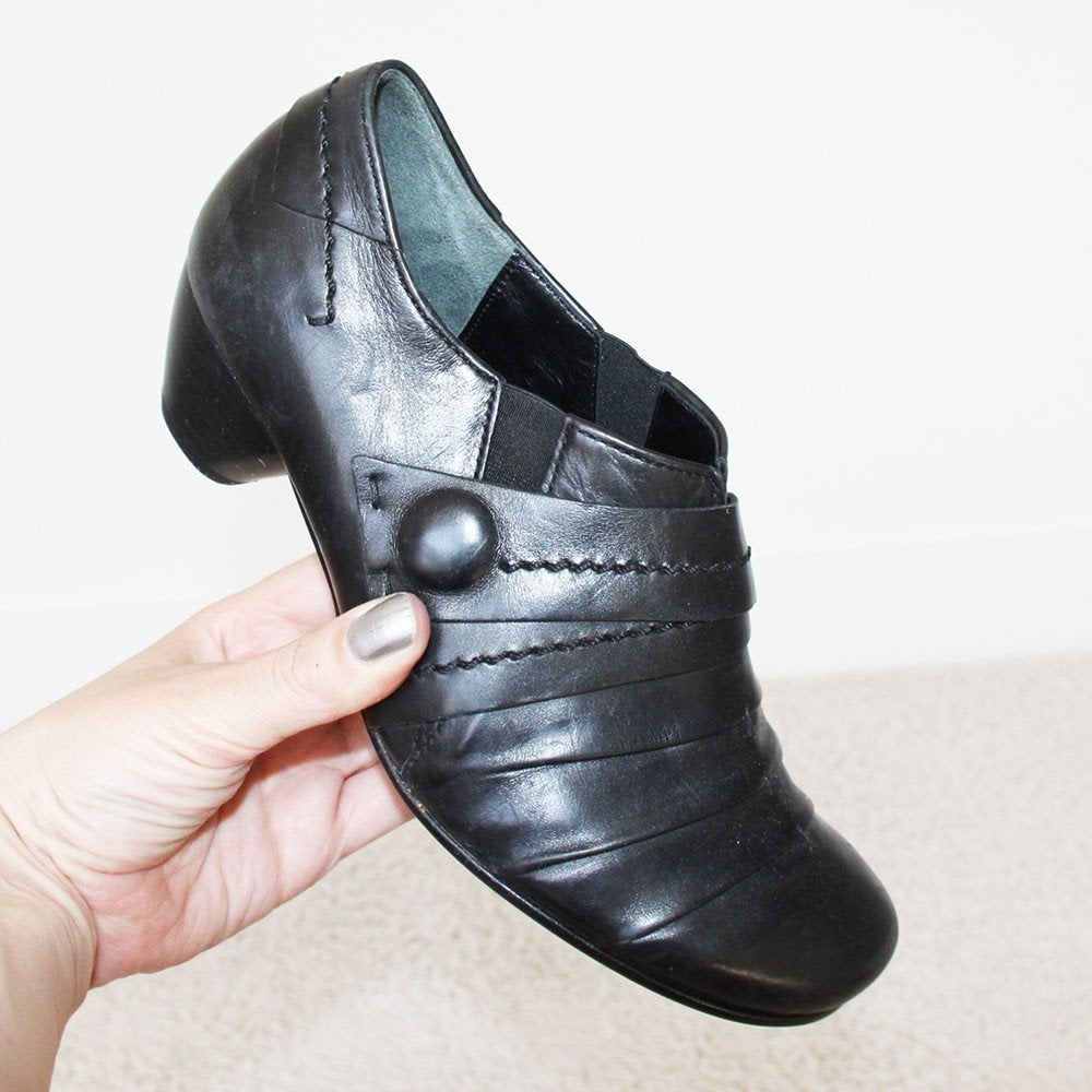Belles chaussures en cuir Gabor s2 (taille 5/38) €70, -, Enlèvement ou Envoi, Gabor, Comme neuf, Boots et Botinnes