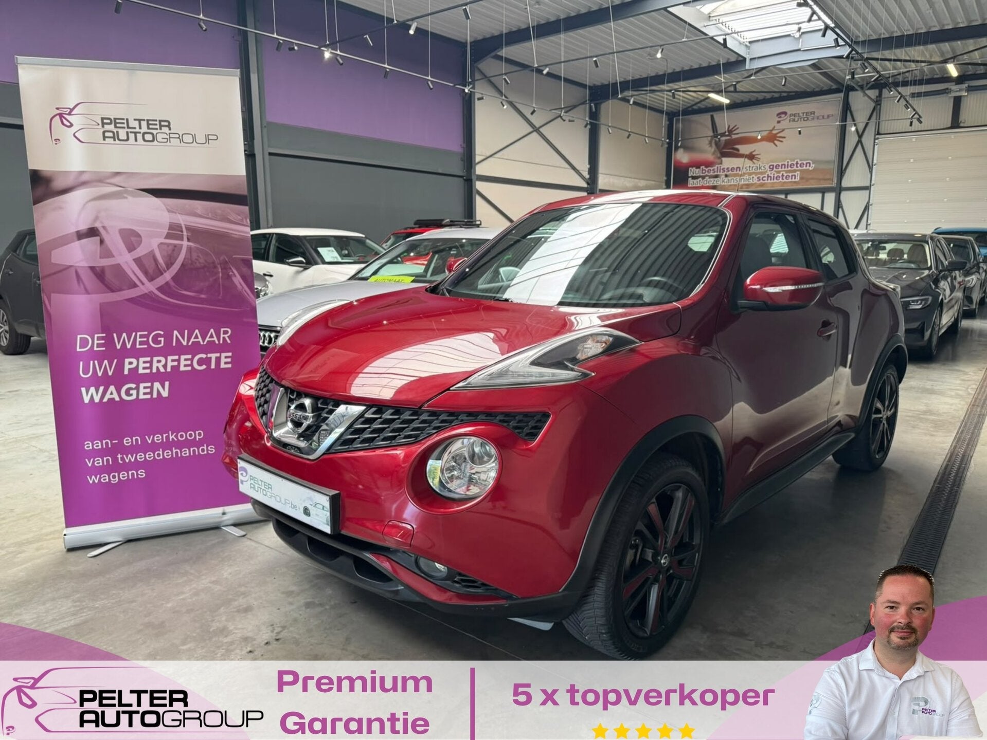 Nissan Juke 1.2 DIG-T Tekna Sport GPS Camera Trekhaak, Autos, Nissan, Entreprise, Juke, ABS, Airbags, Air conditionné, Bluetooth