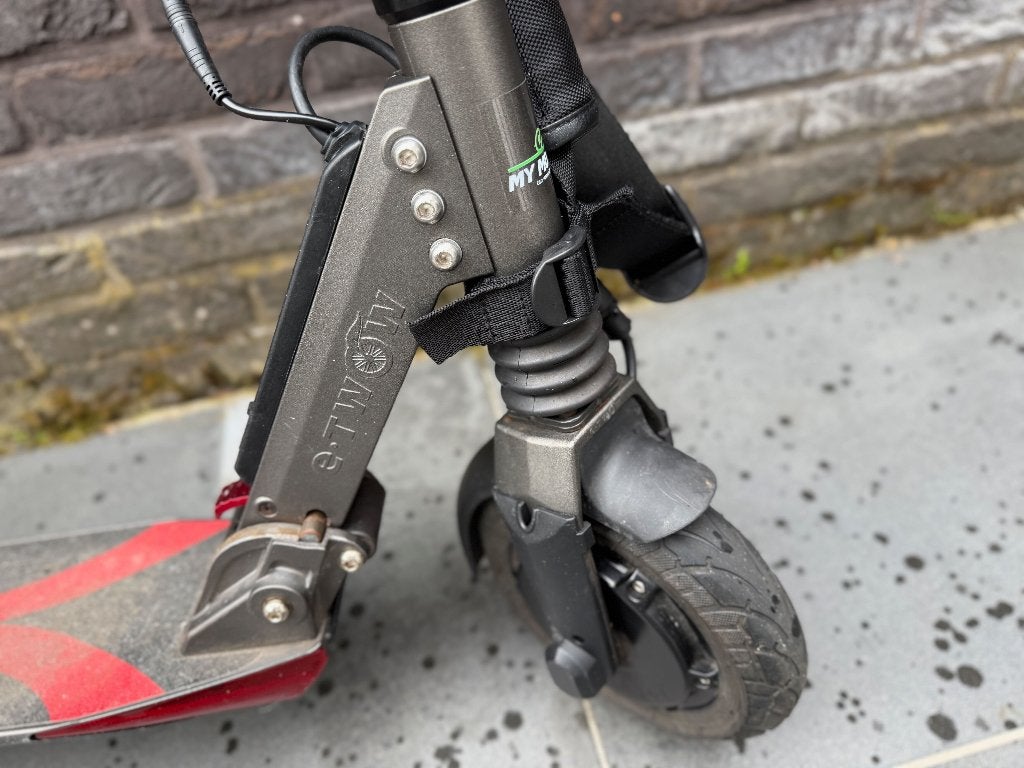 e-Twow elektrische step 25km/u goede staat grijs, Ophalen, Gebruikt, Elektrische step (E-scooter), ETWOW