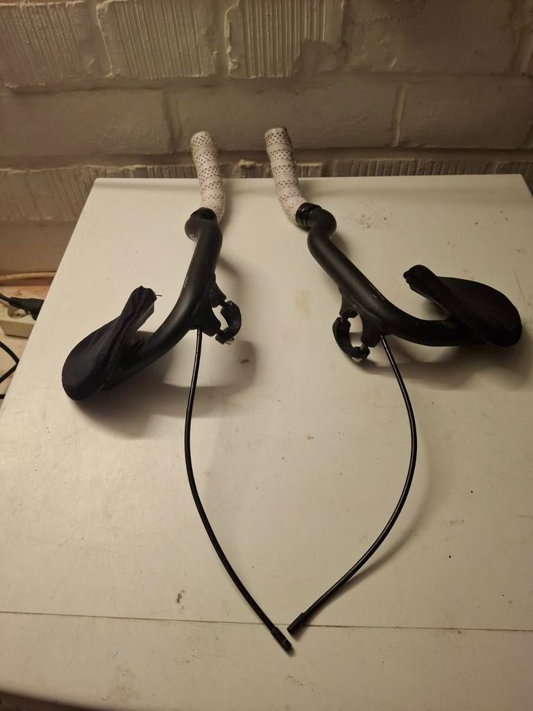 Prolongateur pour vélo, Vélos & Vélomoteurs, Vélos Pièces, Enlèvement, Comme neuf, Guidon, Aluminium